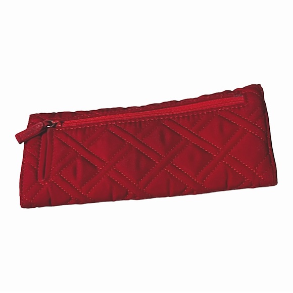 Vera Bradley Red Quilted Wallet. - Picture 2 of 5
